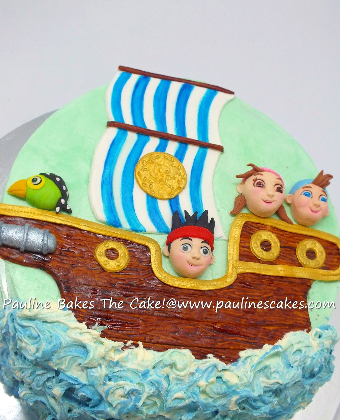 Jake And The Neverland Pirates Birthday Cake Uk