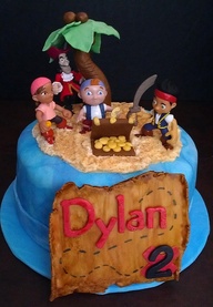 Jake And The Neverland Pirates Birthday Cake Uk