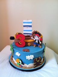 Jake And The Neverland Pirates Birthday Cake Uk