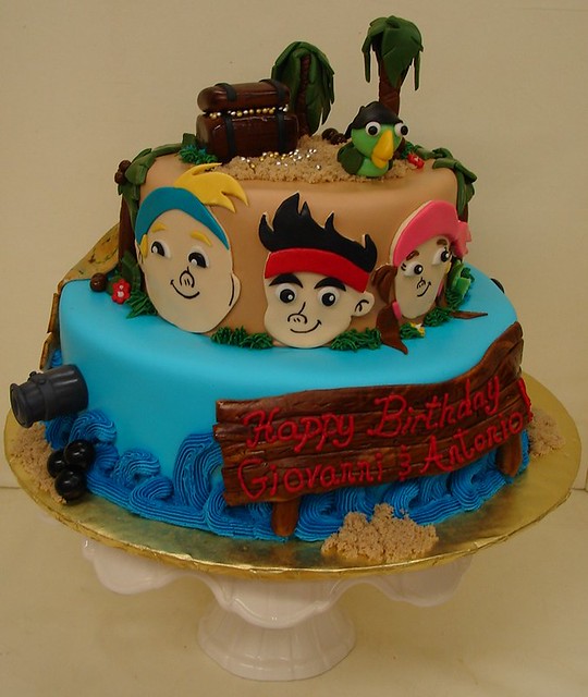 Jake And The Neverland Pirates Cake