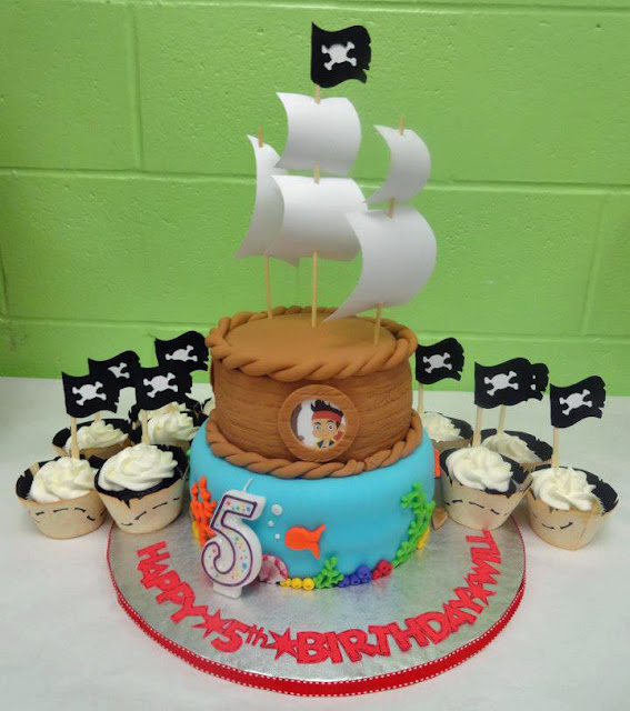 Jake And The Neverland Pirates Cake Designs