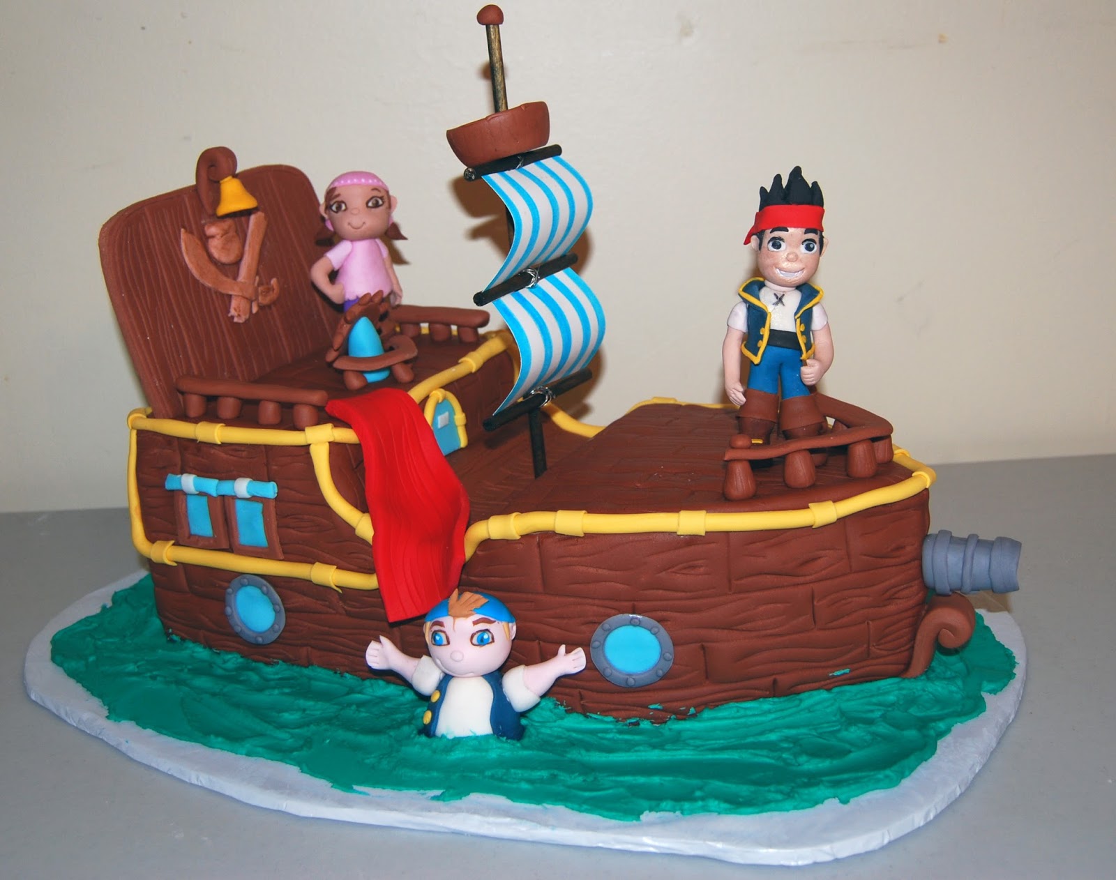 Jake And The Neverland Pirates Cake Ideas