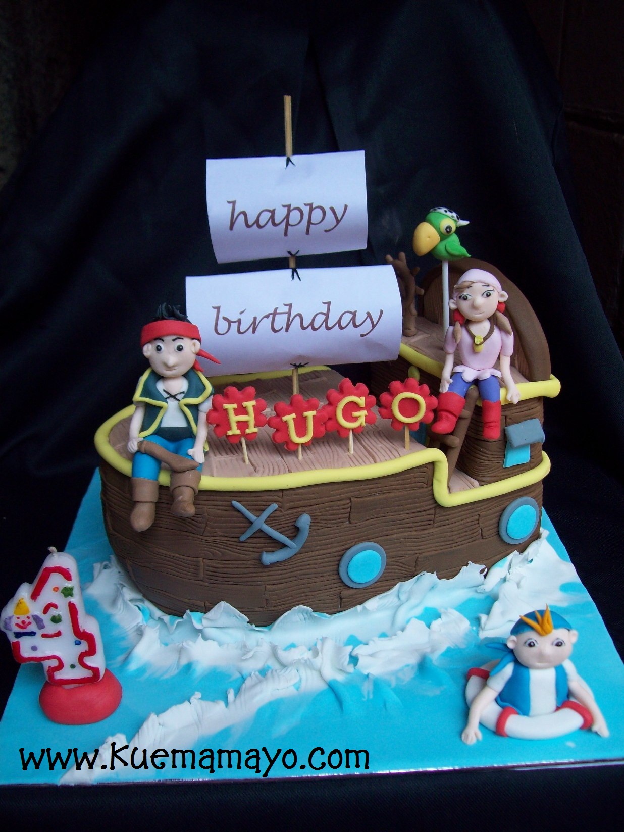 Jake And The Neverland Pirates Cake Kit