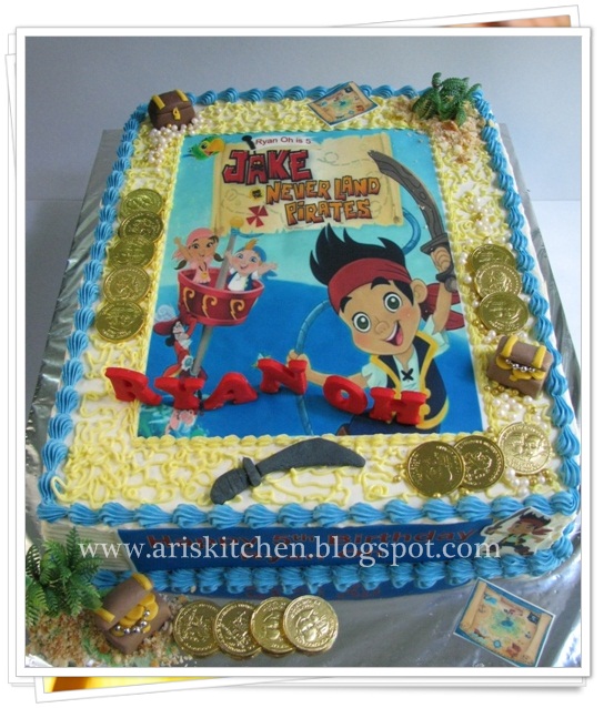 Jake And The Neverland Pirates Cake Kit