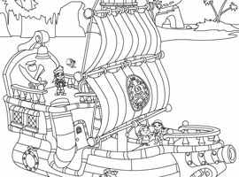 Jake And The Neverland Pirates Coloring Pages