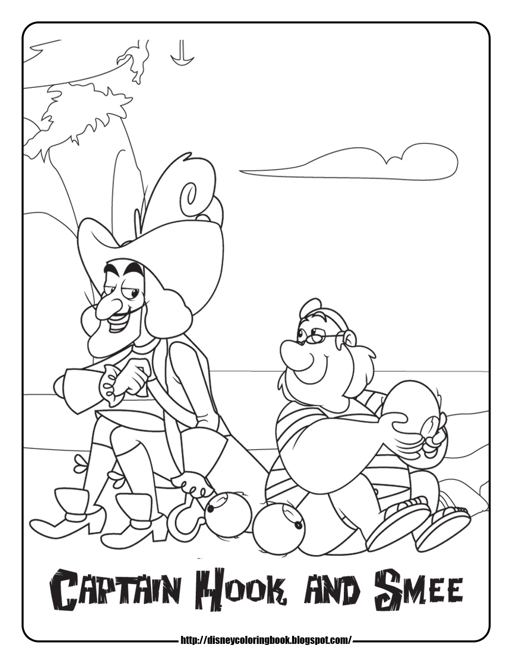 Jake And The Neverland Pirates Coloring Pages