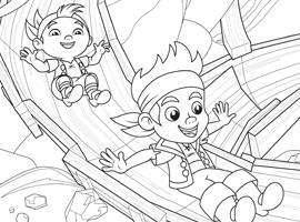 Jake And The Neverland Pirates Coloring Pages