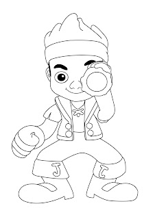 Jake And The Neverland Pirates Coloring Pages Bucky