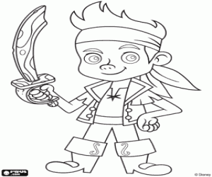 Jake And The Neverland Pirates Coloring Pages For Kids