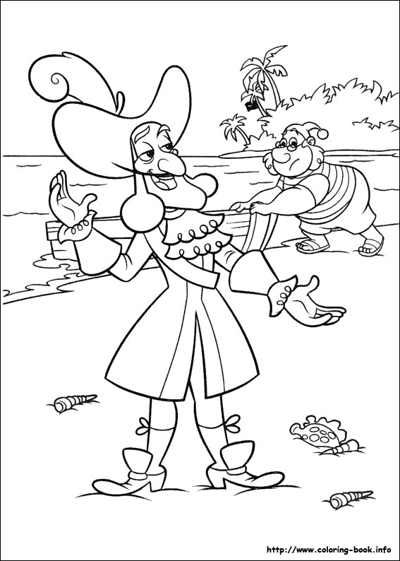 Jake And The Neverland Pirates Coloring Pages Free