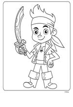 Jake And The Neverland Pirates Coloring Pages To Print