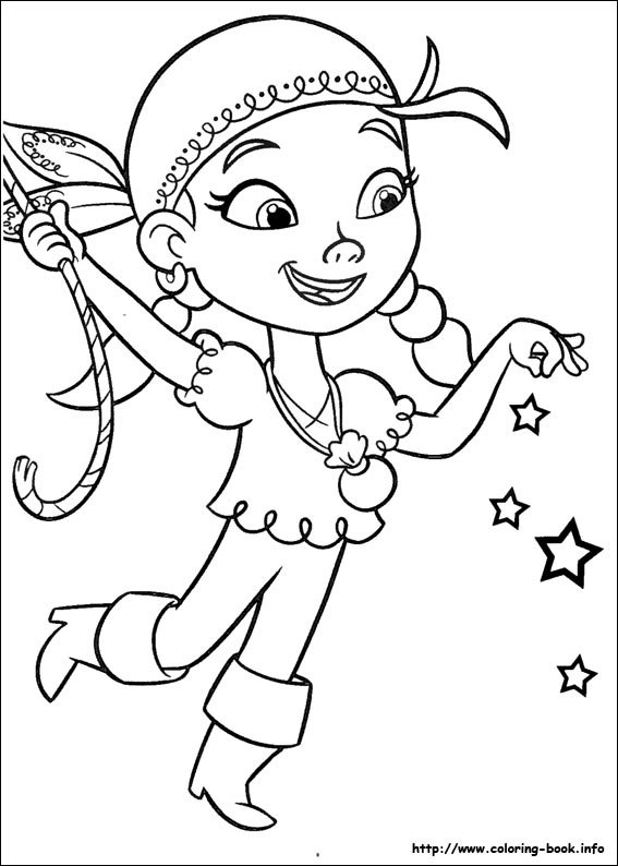 Jake And The Neverland Pirates Coloring Pages To Print