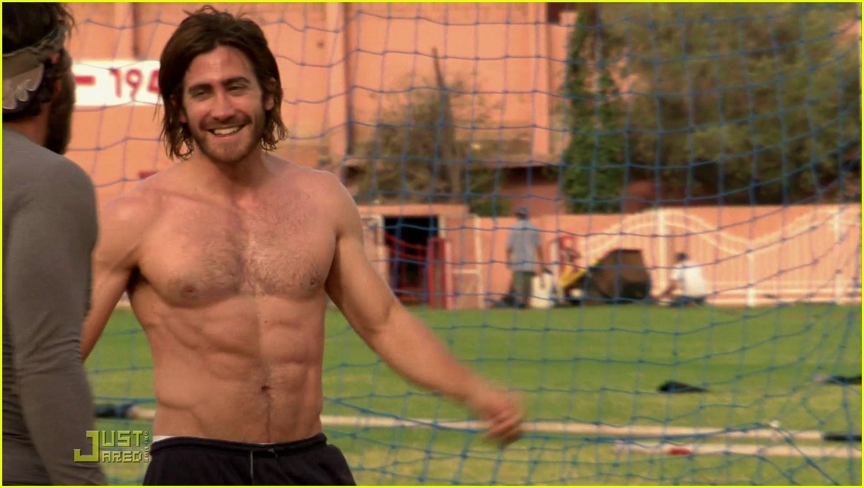 Jake Gyllenhaal Shirtless 2012