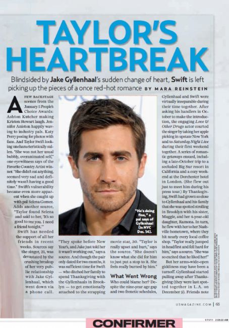 Jake Gyllenhaal Taylor Swift Break Up