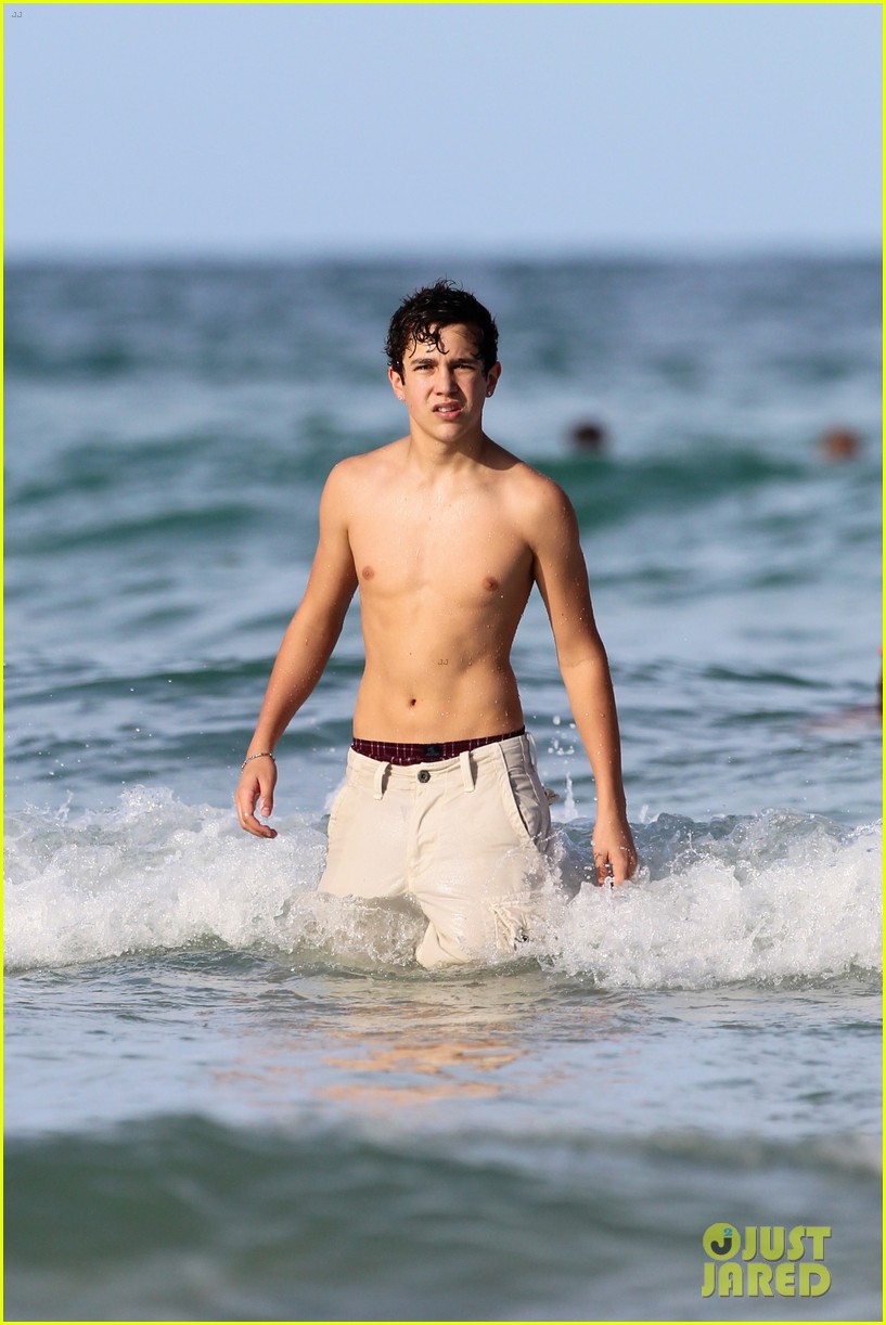 Jake T Austin 2012 Shirtless