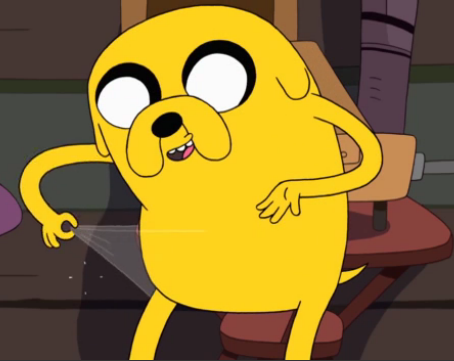 Jake The Dog Face Burning Low