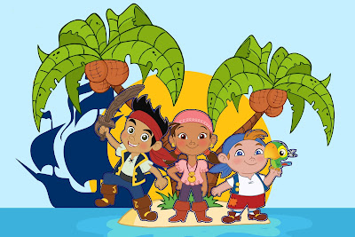 Jake Y Los Piratas De Nunca Jamas Para Colorear