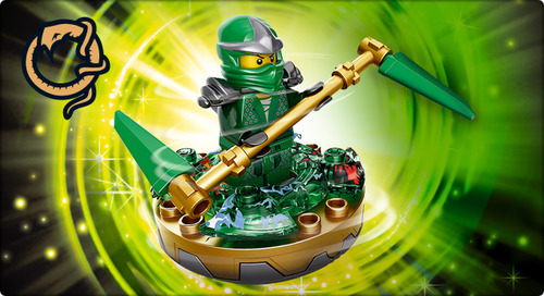 Lego Ninjago Green Ninja Spinner Set