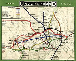 London Underground Tube Map Directions