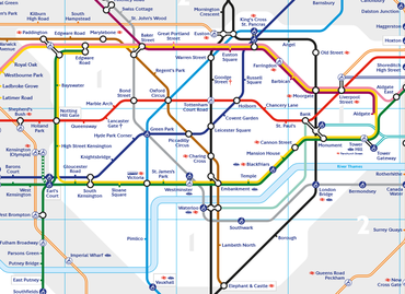 London Underground Tube Map Directions