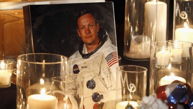 Neil Armstrong Newspaper Article 2012