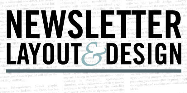 Newsletter Design Layout