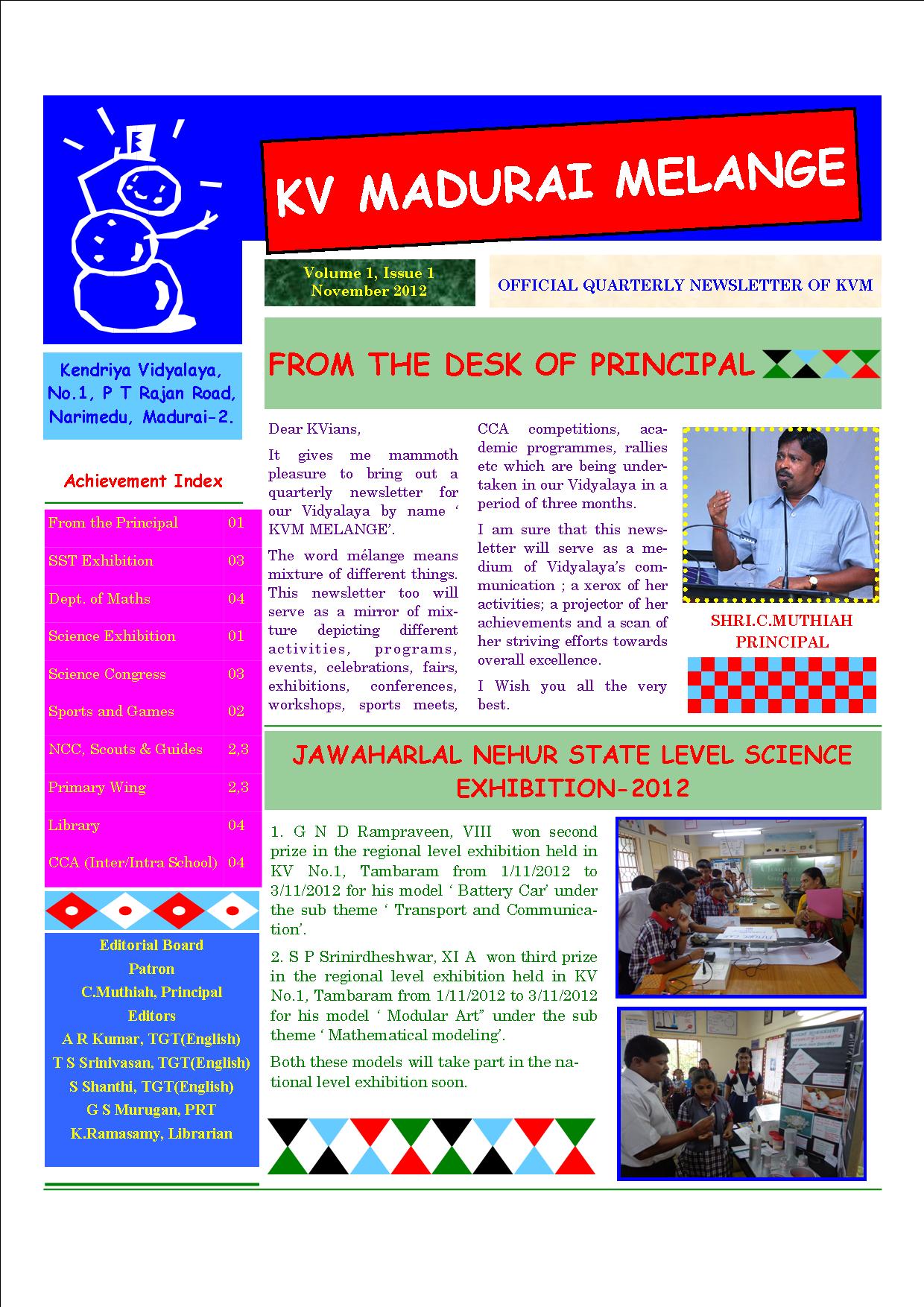 Newsletter Ideas For Students