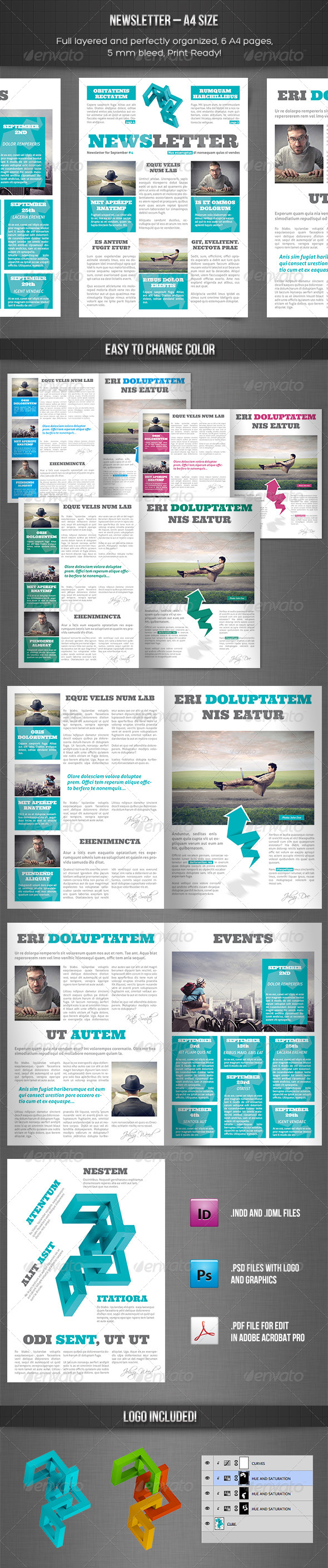 Newsletter Templates For Indesign Cs4