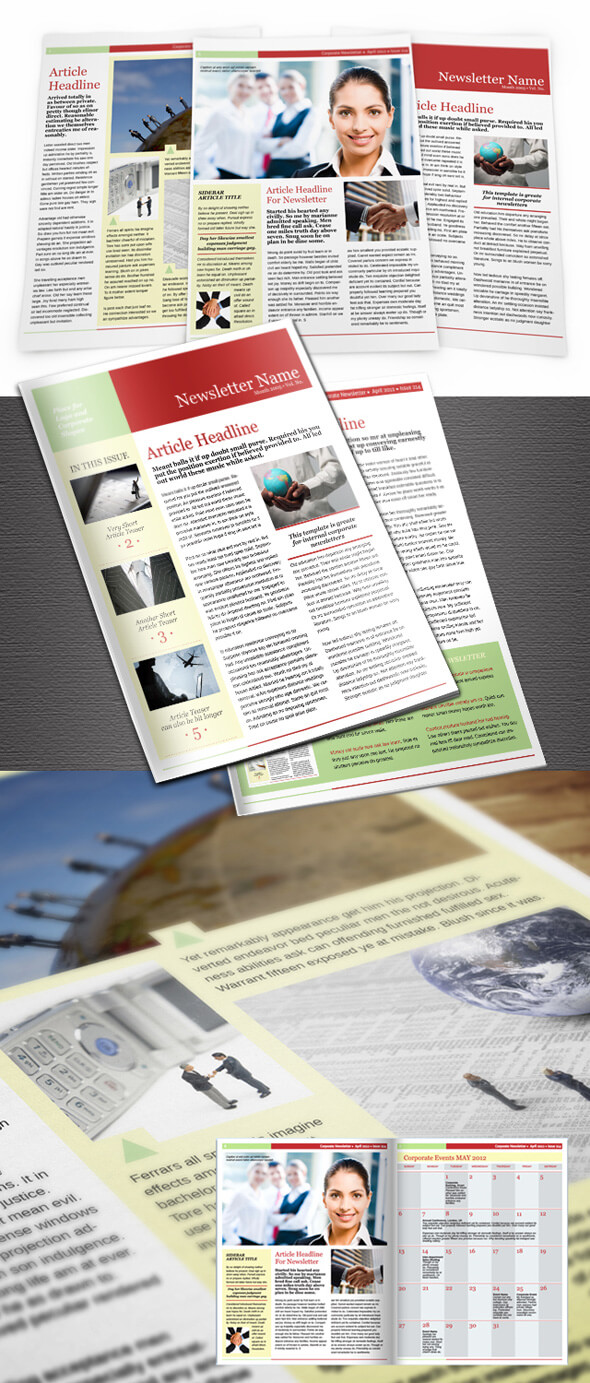 Newsletter Templates For Indesign Cs4