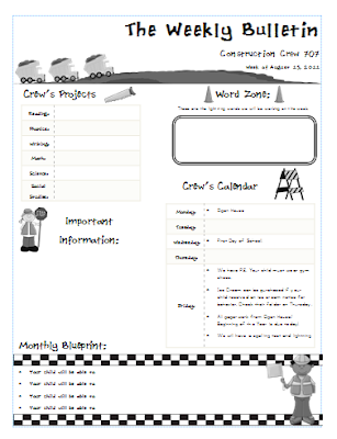 Newsletter Templates For Kids