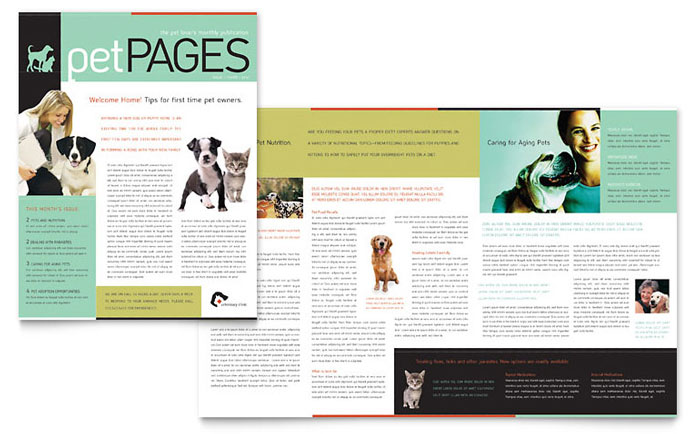 Newsletter Templates Indesign