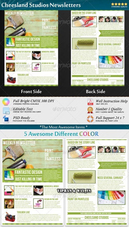 Newsletter Templates Psd Download