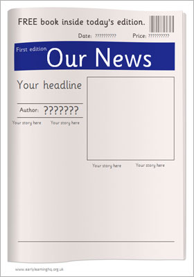 Newspaper Article Template Word