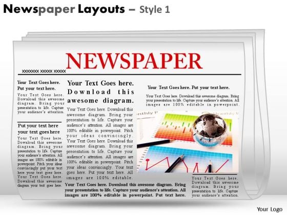 Newspaper Background For Powerpoint