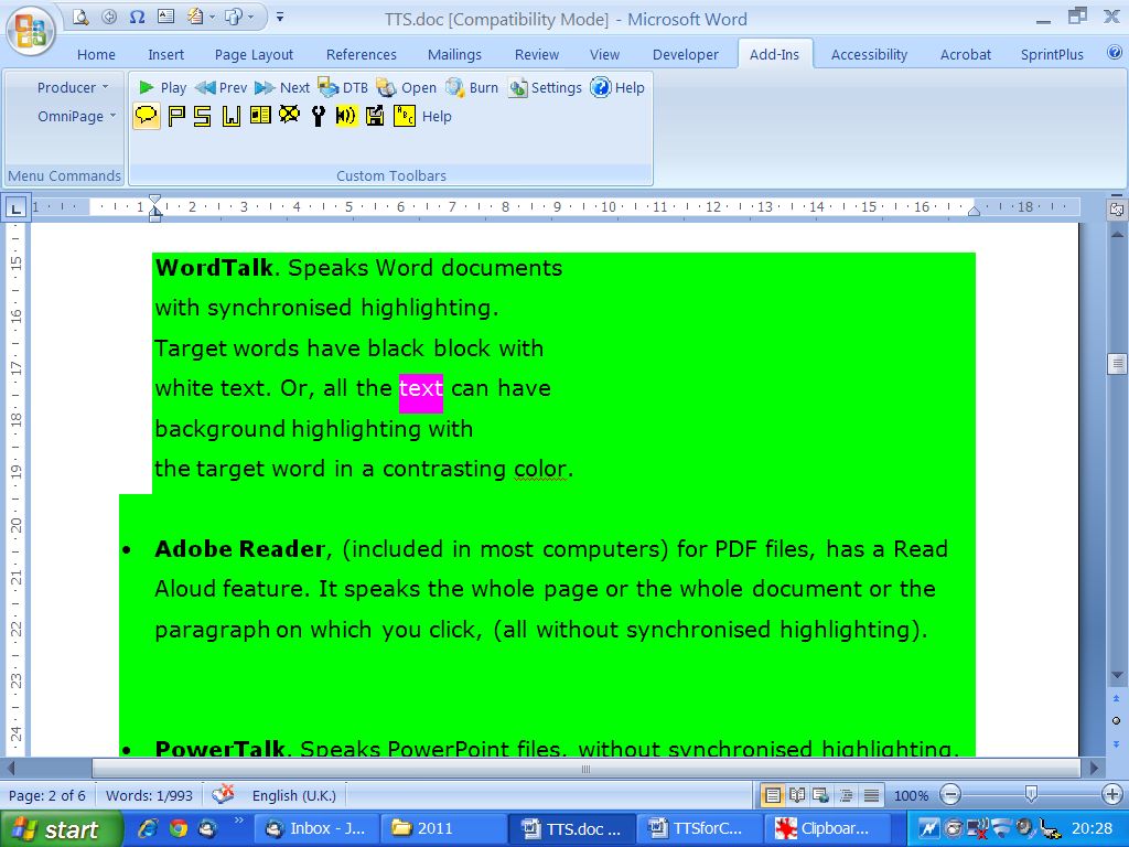 Newspaper Background For Word Document