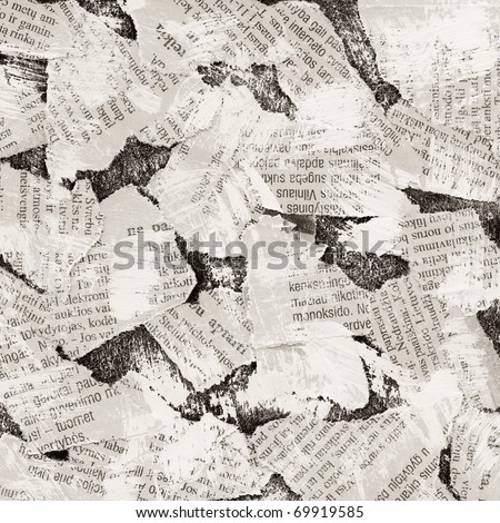 Newspaper Background Wallpaper