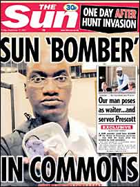 Newspaper Front Pages The Sun