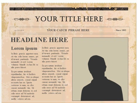 Newspaper Layout Template For Openoffice