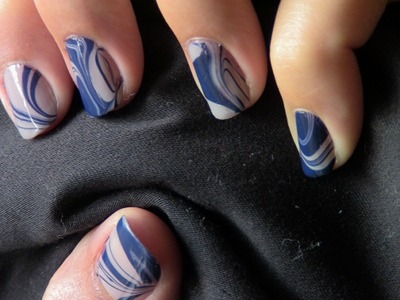 Newspaper Nails With Water