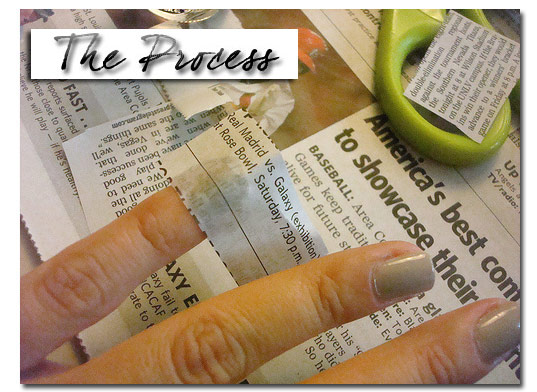 Newspaper Nails Without Rubbing Alcohol