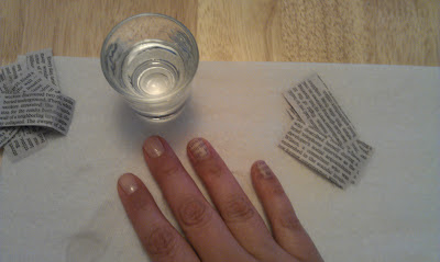 Newspaper Nails Without Rubbing Alcohol Or Vodka