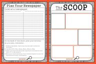 Newspaper Template For Kids Free