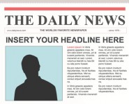 Newspaper Template For Mac