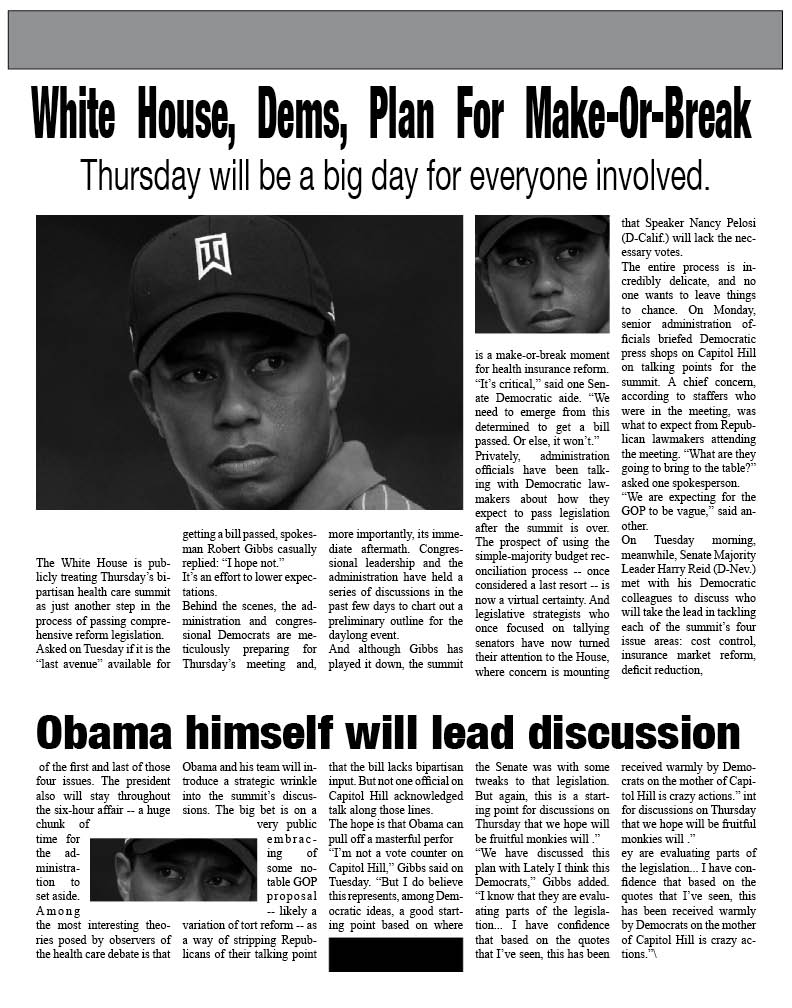 Newspaper Template Free Online