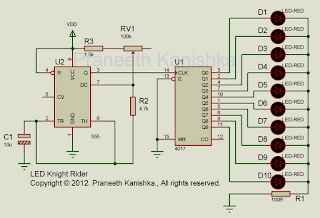 Night Rider Circuit Diagram