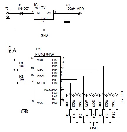 Night Rider Circuit Diagram