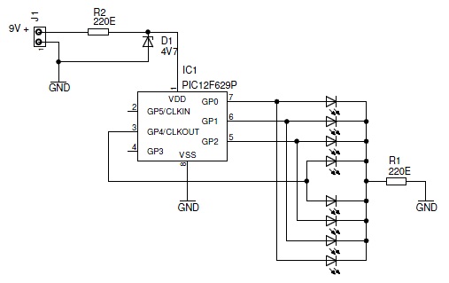 Night Rider Circuit Diagram