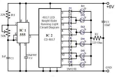 Night Rider Circuit Diagram