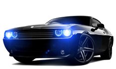 Night Rider Lights Dodge Challenger