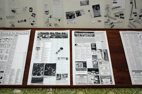 Old Newspaper Layout Template